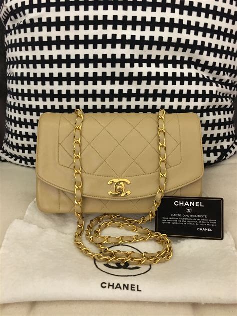 chanel diana small in beige|Chanel Diana Bag. Complete Guide (sizes, materials, prices.